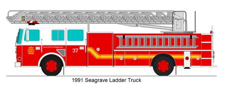 Acre City Fire Rescue Old 1991 Seagrave Ladder By Geistcode On Deviantart