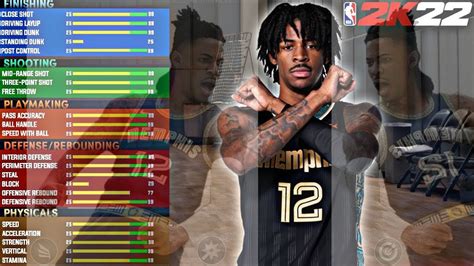 This Two Way Slashing Playmaker Is The Best Ja Morant Build In Nba 2k22