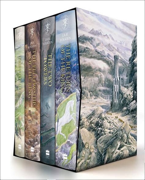 The Hobbit And The Lord Of The Rings Boxed Set J R R Tolkien Hardcover