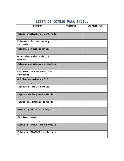 Docx Lista De Cotejo Para Excel Dokumen Tips Hot Sex Picture