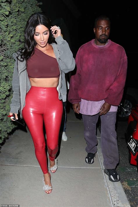 kim kardashian shows off hourglass curves in skintight scarlet pants kim kardashian outfits