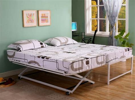Some of the sellers may fake you for the wrong material at a. Twin Size Steel Day Bed (Daybed) Frame with Pop Up Trundle ...
