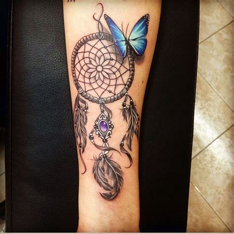 Dream Catcher Butterfly Tattoo Arm Tattoo Sites