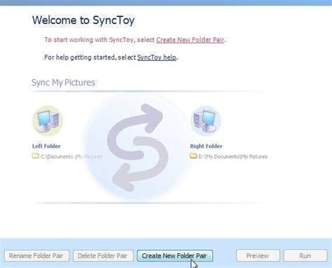Folder Sync Windows 10