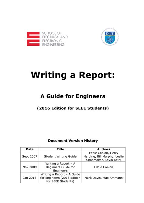 Report Writing For Engineering Students