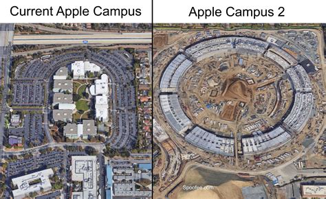 How Much Bigger Is The Apples New Headquarters Mashew