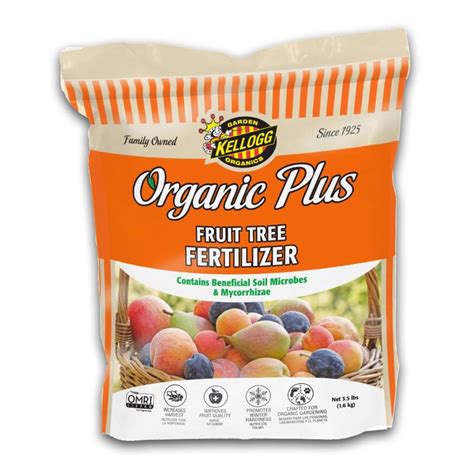 Kellogg Organic Plus 3 Lb Natural Tree Food At