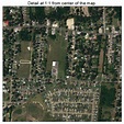 Aerial Photography Map of Baker, LA Louisiana