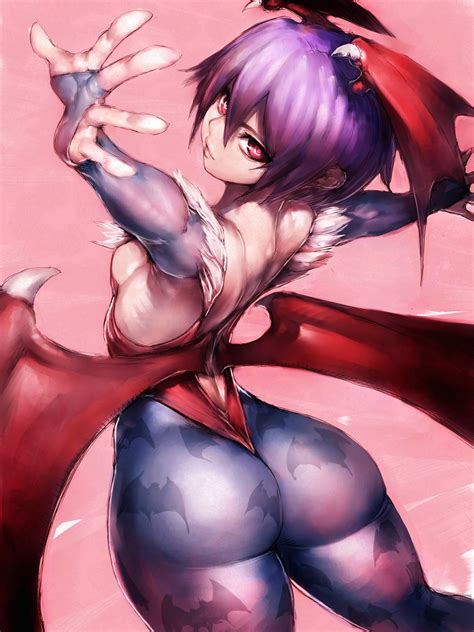 rule 34 1girls ass backboob breasts cleavage clothing darkstalkers female female only flat