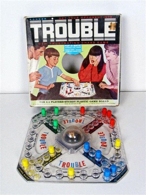 Trouble Board Game Nostalgia Board Games Childhood Games Retro Toys