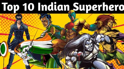 Top 10 Indian Superhero By Unknown Gyan Indian Superhero Youtube