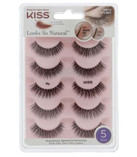 Kiss Looks So Natural Lash Shy 5 Pairs Beauty Bean