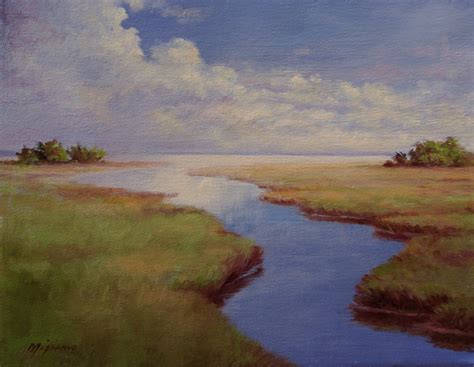 South Carolina Marsh Landscape Painting
