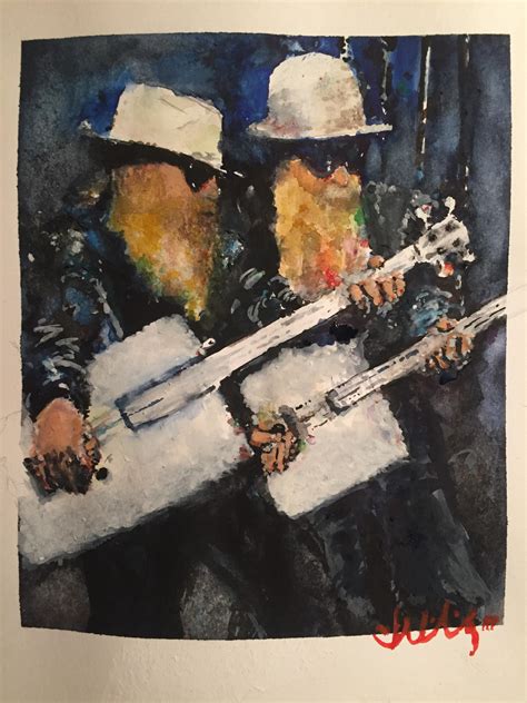 zz top watercolor and gouache still learning still sloppy r watercolor