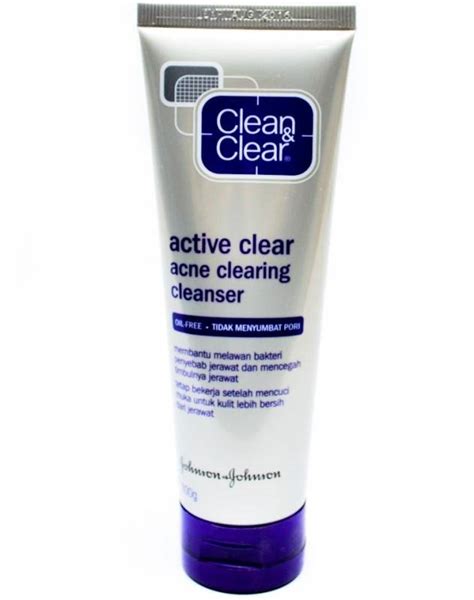 Clean And Clear Active Clear Acne Clearing Cleanser Beauty Review