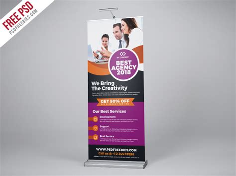 Retractable Banner Design Templates The Best Template Example