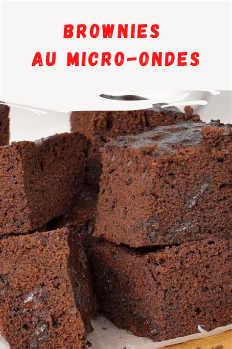 Jai découvert cette recette de brownies au micro ondes Jai dû l