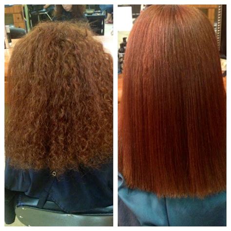 Before And After Chi Permanent Straightening Chi Hair Straightener