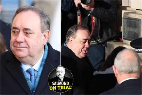 Alex Salmond Trial Ex First Minister Of Scotland Arrives At Edinburgh