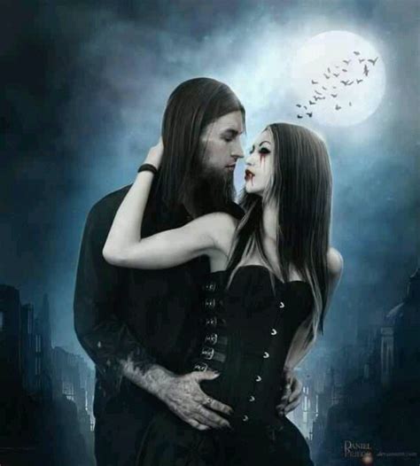 Goth Gothic Couple Love Gothique Romantique Gothique Fantasy