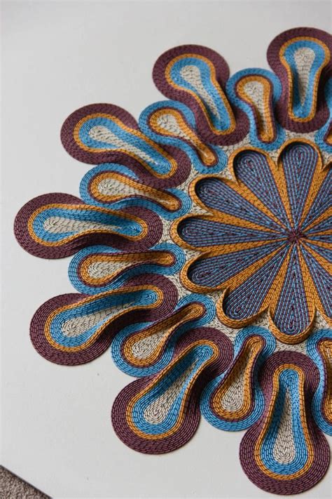 Gunjan Aylawadi Paper Tapestries Paper Artist Rolled Paper Art