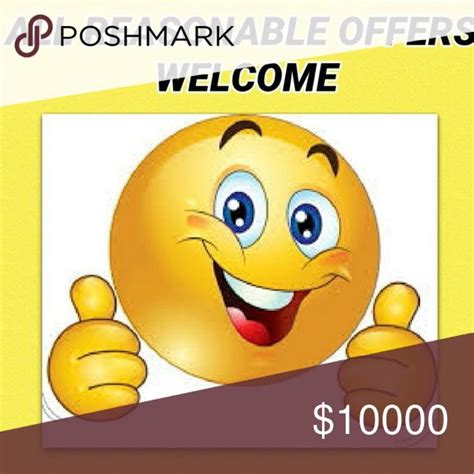 All Reasonable Offers Welcome Smiley Emoticon Smiley Emoji
