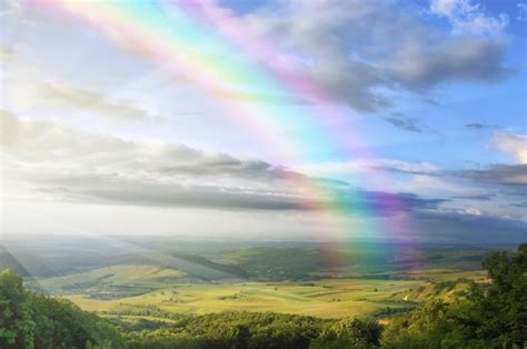 The Holy One Of God Rainbow Sky Over The Rainbow Rainbow