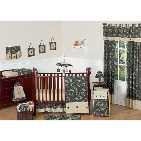 Here you'll find camo bedding for boys and girls in all sizes! Sweet Jojo Designs Camo Crib Bedding Collection in Green ...