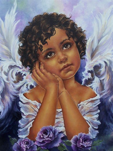 Asas Para Voar Fairy Angel Angel Art African American Art African