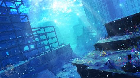Anime Underwater Hd Wallpaper Peakpx