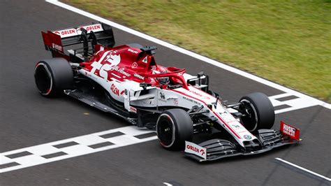 7 Kimi Räikkönen Alfa Romeo C39 In Gran Premio Dungheria 2020 Gara
