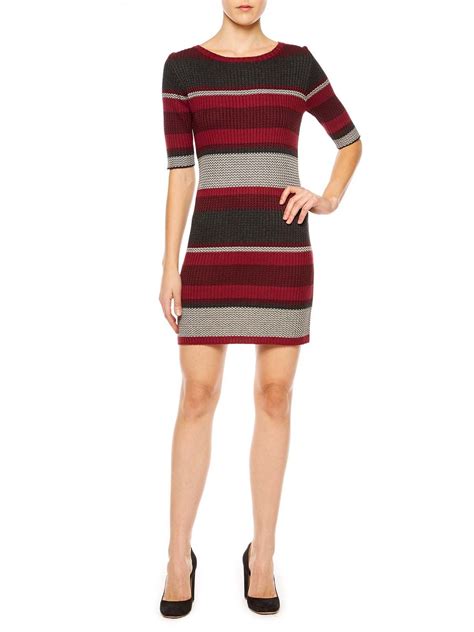 Veronique Rib Knit Dress Ribbed Knit Dress Jumpsuit Dress Chic Sweaters