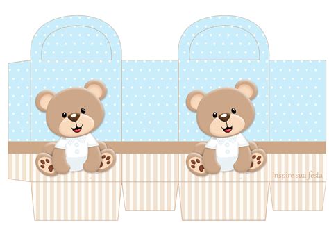 ursinho bege com azul personalizados gratuitos inspire sua festa ® etiquetas de chá de bebê