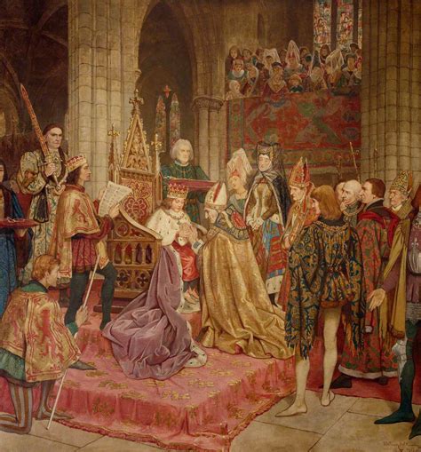 The Coronation Of King James Ii At Holyrood 1437 Art Uk