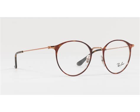 Ray Ban Eyeglasses Rx 6378 2971 Havana Visionet Usa