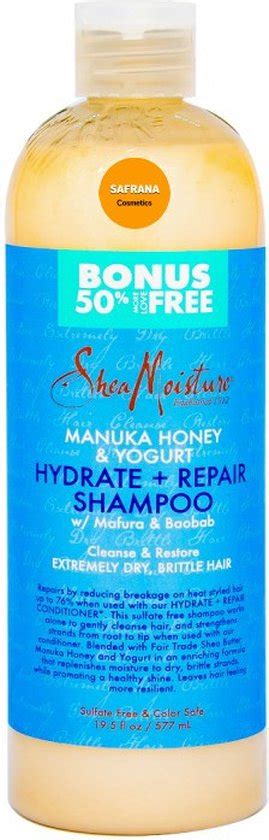 Shea Moisture Manuka Honey And Yogurt Hydrate Repair Shampoo 384 Ml