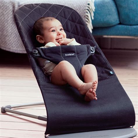 BabyBjorn Bouncer Bliss black cotton   KJ Essentials for baby