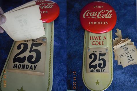 1950 s coca cola calendar sign collectors weekly