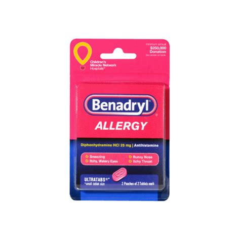 Telman Benadryl Allergy 6pack