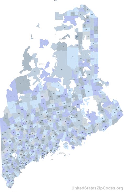 Interactive Map Of Maine Zip Code Map