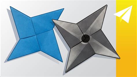 How To Make An Easy Origami Ninja Star Youtube