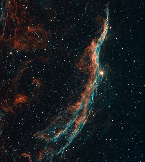 Halling Skies Ngc 6960 The Western Veil Nebula
