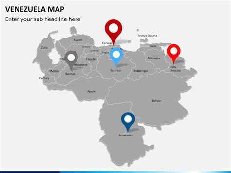 PowerPoint Venezuela Map