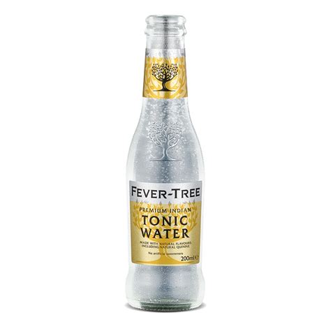 Fever Tree Premium Indian Tonic Water 24x200ml Glass Bottles Go Jumbo