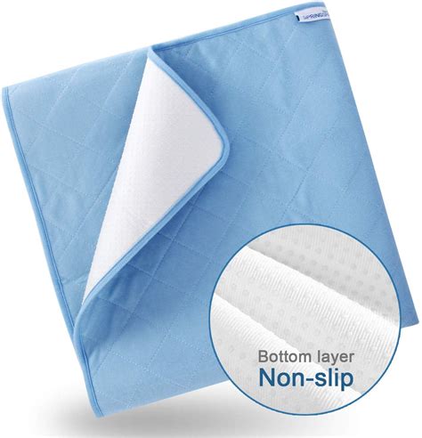 Bed Pads For Incontinence Washable34 × 52 Reusable Waterproof Bed