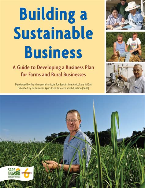 Rod sharp and jeff tranel agricultural and business management economists purpose of workbook this workbook is designed to provide an how do i use this business plan package? Building a Sustainable Business | Minnesota Institute for ...