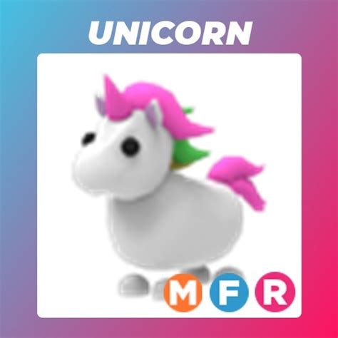 Roblox Adopt Me Mega Neon Unicorn Fr Czechowice Dziedzice Kup Teraz