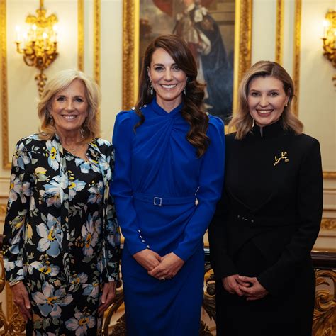 The Princess Of Wales Joins Jill Biden And Olena Zelenska For The Ultimate Power Photo At