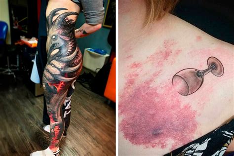 this instagram page shares 50 people that decided to ink themselves with crazy tattoos bored panda