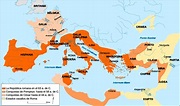File:Map of the Ancient Rome at Caesar time (with conquests)-es.svg ...